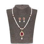J Pearls Babay Pearl Set - Real Pearl Jewelry - Distacart