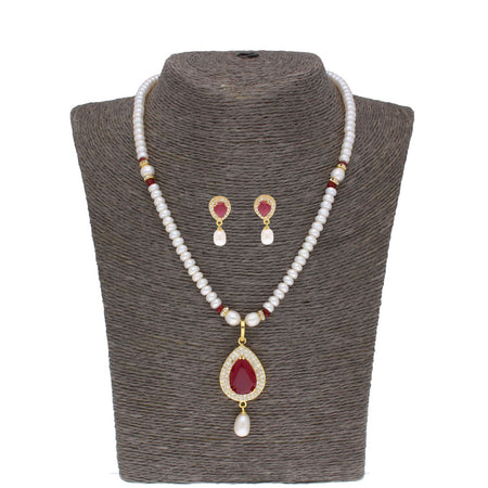 J Pearls Babay Pearl Set - Real Pearl Jewelry