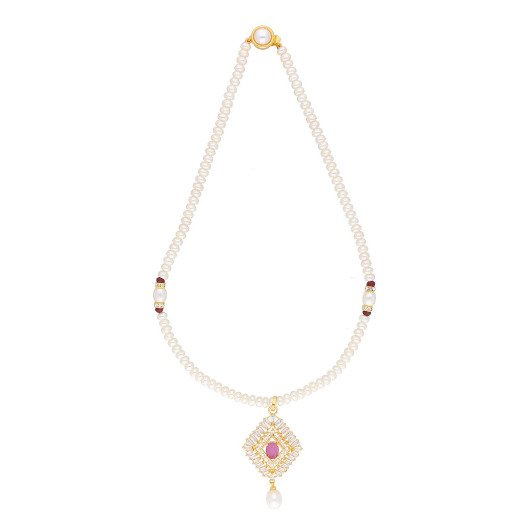 J Pearls Cancala Pearl Set - Real Pearl Jewelry - Distacart