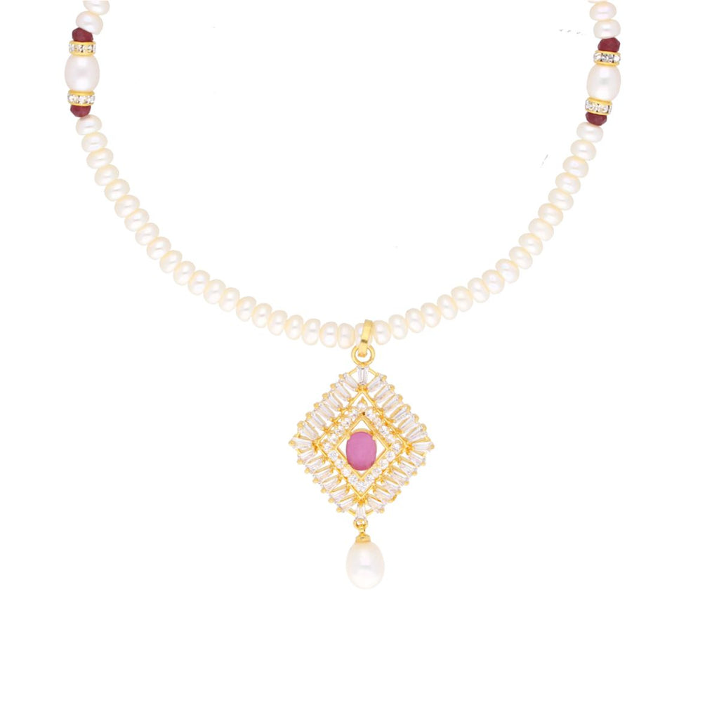 J Pearls Cancala Pearl Set - Real Pearl Jewelry - Distacart