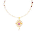 J Pearls Cancala Pearl Set - Real Pearl Jewelry - Distacart