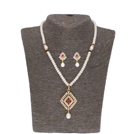 J Pearls Cancala Pearl Set - Real Pearl Jewelry