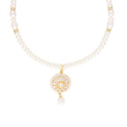 J Pearls Baheera Pearl Set - Real Pearl Jewelry - Distacart