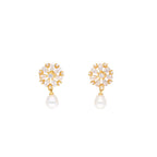 J Pearls Baheera Pearl Set - Real Pearl Jewelry - Distacart