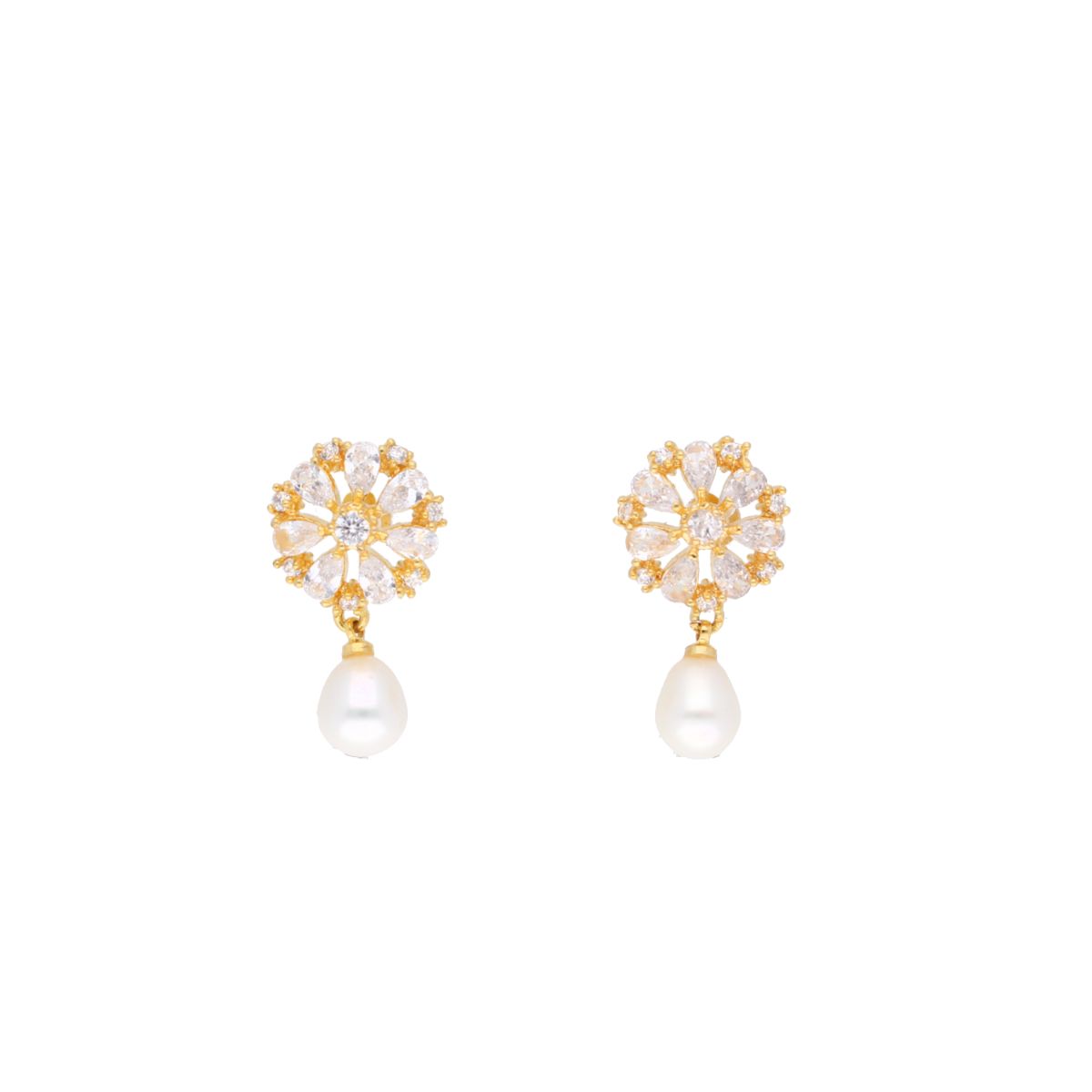 J Pearls Baheera Pearl Set - Real Pearl Jewelry - Distacart