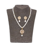 J Pearls Baheera Pearl Set - Real Pearl Jewelry - Distacart