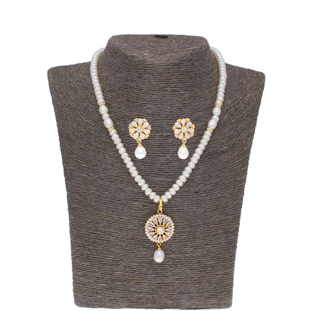 J Pearls Baheera Pearl Set - Real Pearl Jewelry