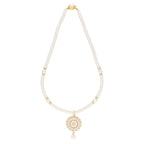 J Pearls Dharna Pearl Set - Real Pearl Jewelry - Distacart