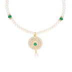 J Pearls Eeshvi Pearl Set - Real Pearl Jewelry - Distacart