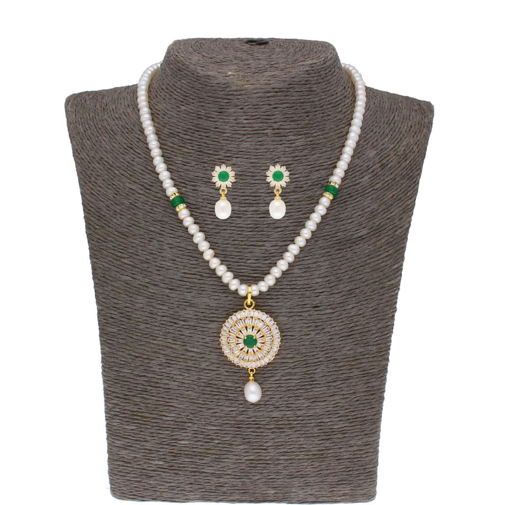 J Pearls Eeshvi Pearl Set - Real Pearl Jewelry - Distacart
