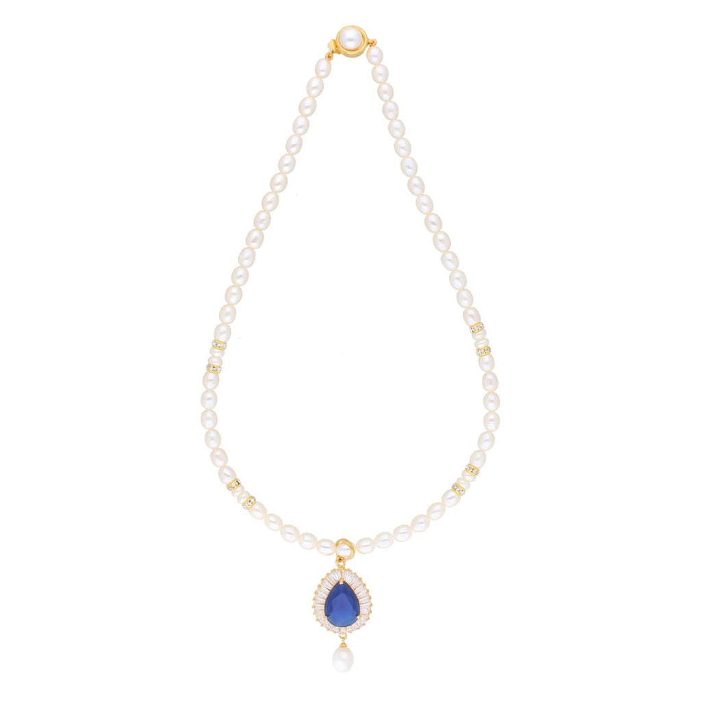 J Pearls Dhimahi Pearl Set - Real Pearl Jewelry - Distacart