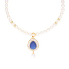 J Pearls Dhimahi Pearl Set - Real Pearl Jewelry - Distacart