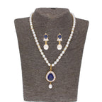 J Pearls Dhimahi Pearl Set - Real Pearl Jewelry - Distacart