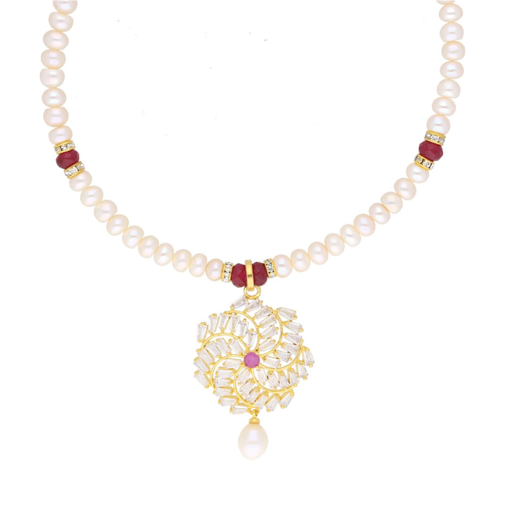 J Pearls Dheivachelvi Pearl Choler - Real Pearl Jewelry - Distacart