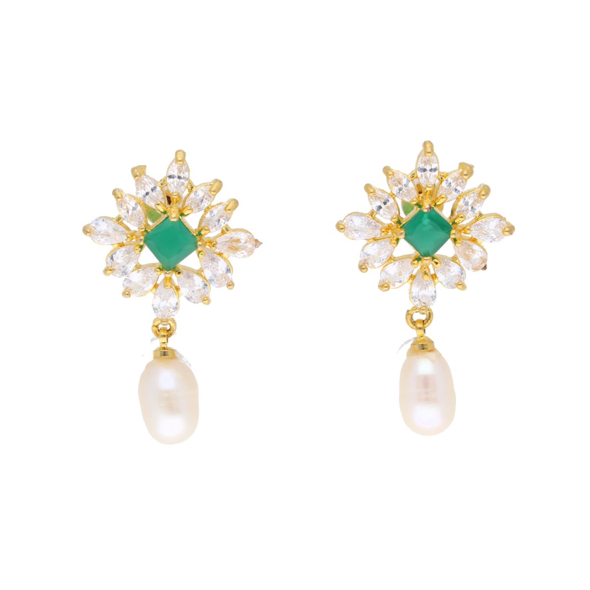 J Pearls Hiya Pearl Set - Real Pearl Jewelry - Distacart
