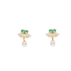 J Pearls Theertha Pearl Set - Real Pearl Jewelry - Distacart