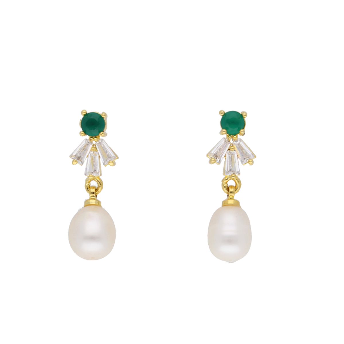 J Pearls Yashvi Pearl Set - Real Pearl Jewelry - Distacart