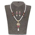 J Pearls Navishka Pearl Set - Real Pearl Jewelry - Distacart