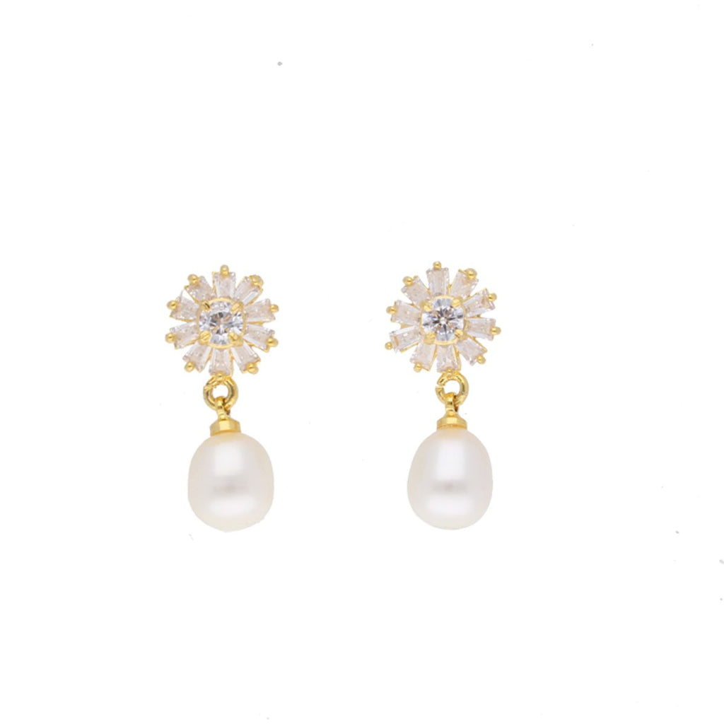 J Pearls Kiara Pearl Set - Real Pearl Jewelry - Distacart