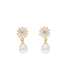 J Pearls Kiara Pearl Set - Real Pearl Jewelry - Distacart