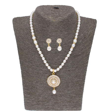 J Pearls Kiara Pearl Set - Real Pearl Jewelry
