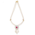 J Pearls Cancala Pearl Set - Real Pearl Jewelry - Distacart