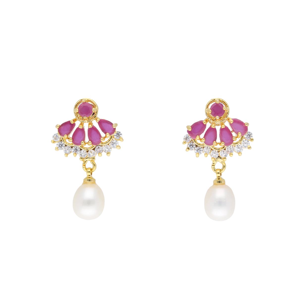 J Pearls Babie Pearl Set - Real Pearl Jewelry - Distacart
