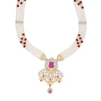 J Pearls Fenal Pearl Set - Real Pearl Jewelry - Distacart