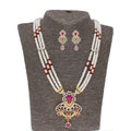 J Pearls Fenal Pearl Set - Real Pearl Jewelry - Distacart