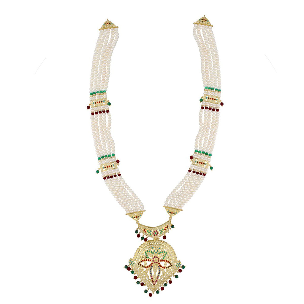 J Pearls Chantrea Pearl Set - Real Pearl Jewelry - Distacart