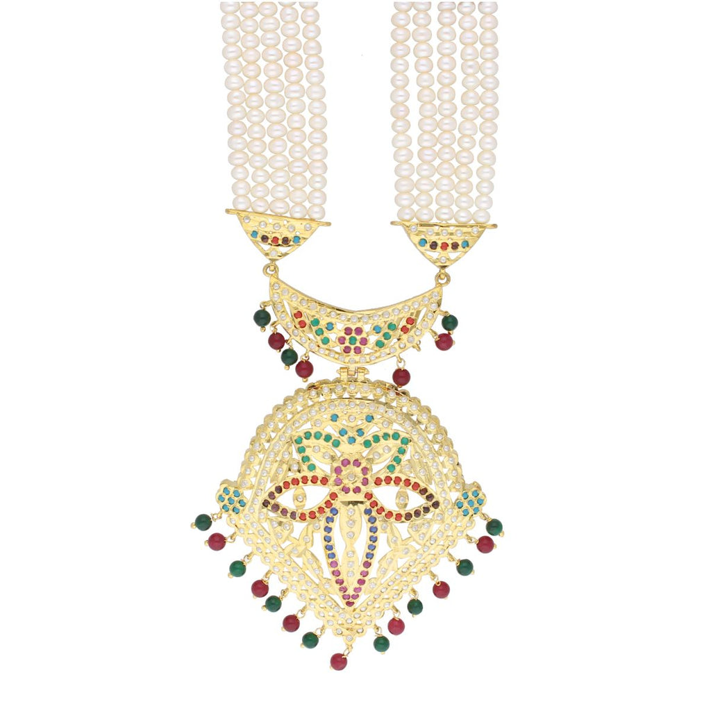 J Pearls Chantrea Pearl Set - Real Pearl Jewelry - Distacart