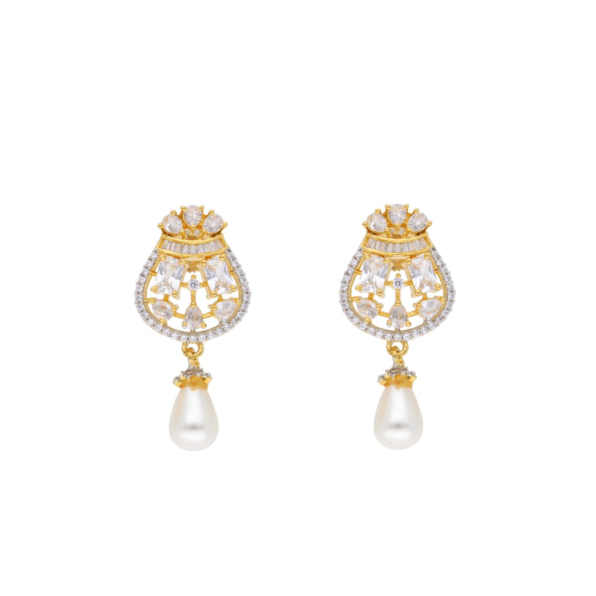 J Pearls Camunda Pearl Set - Real Pearl Jewelry - Distacart