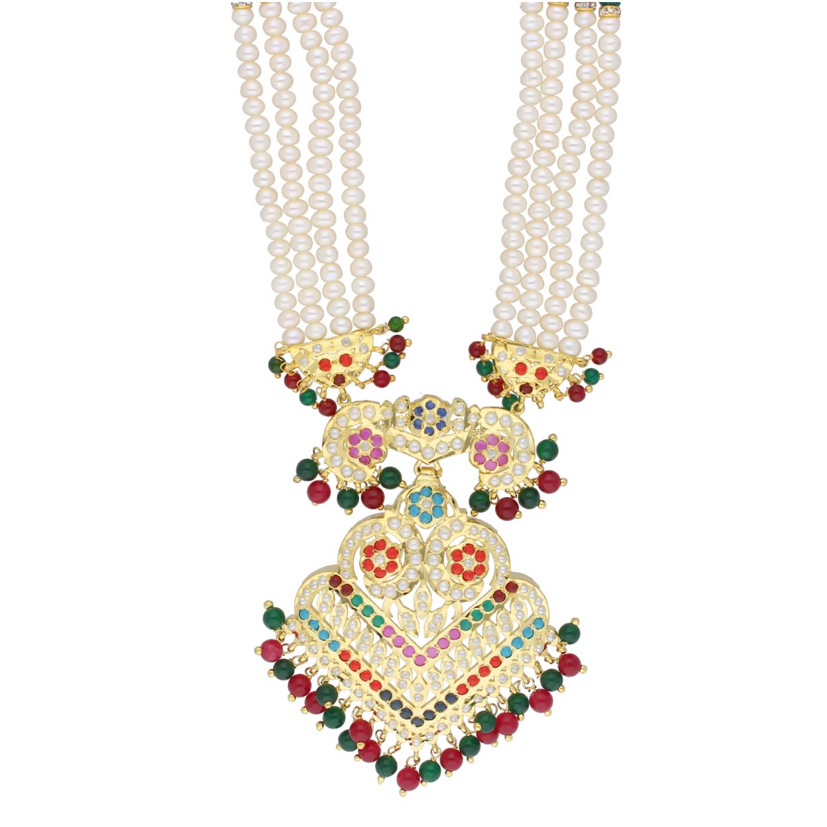 J Pearls Abh Pearl Set - Real Pearl Jewelry - Distacart