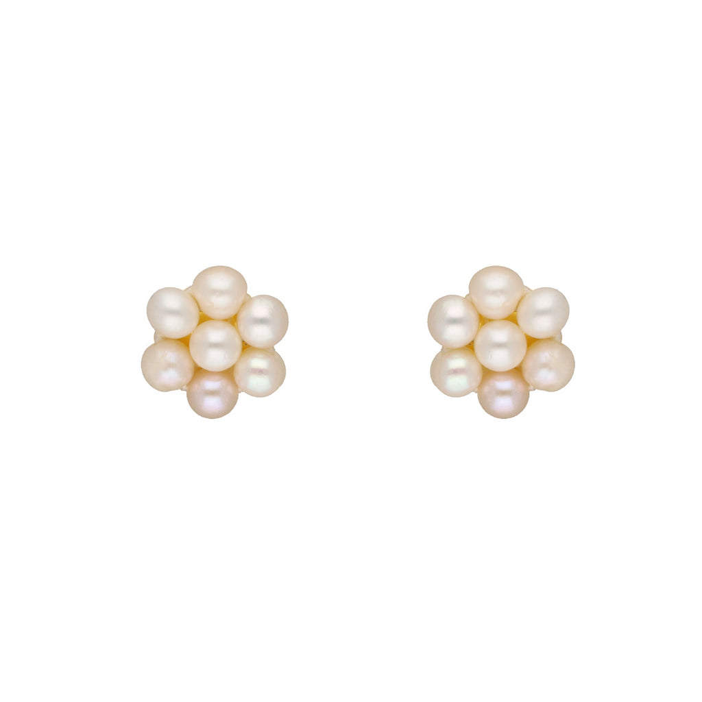 J Pearls Tulsi 1 Line Pearl Choker - Real Pearl Jewelry - Distacart