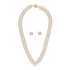 J Pearls Foolan 1 Line Pearl Sets - Real Pearl Jewelry - Distacart