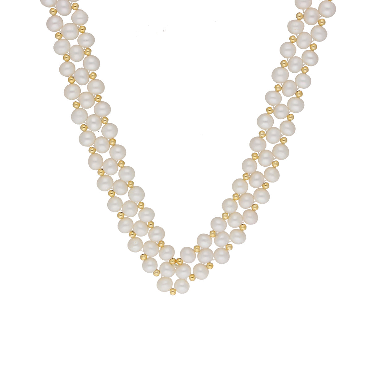 J Pearls Foolan 1 Line Pearl Sets - Real Pearl Jewelry - Distacart