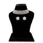 J Pearls Navishka 1 Line Pearl Choker - Real Pearl Jewelry - Distacart