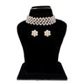 J Pearls Cherry 1 Line Pearl Choker - Real Pearl Jewelry - Distacart