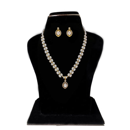 J Pearls Dhena 1 Line Pearl Sets - Real Pearl Jewelry