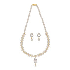 J Pearls Badarika 1 Line Pearl Sets - Real Pearl Jewelry - Distacart
