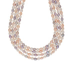 J Pearls Freena 4 Lines Pearl Sets - Real Pearl Jewelry - Distacart