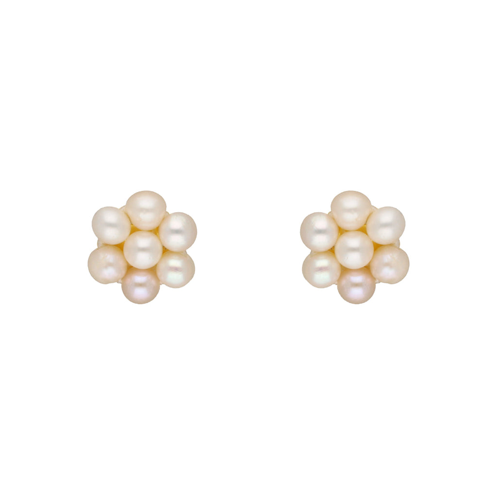 J Pearls Eeshta 1 Line Pearl Choker - Real Pearl Jewelry - Distacart