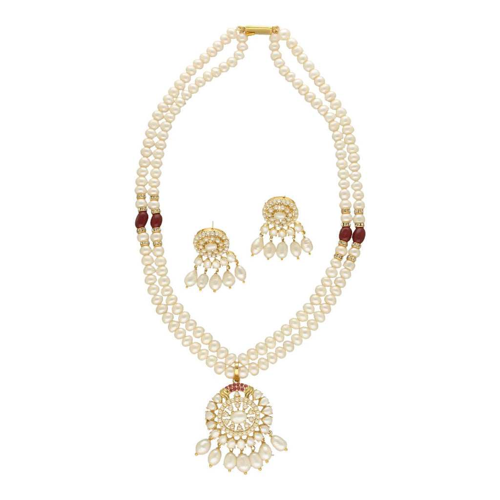 J Pearls Charish Pearl Necklace Set