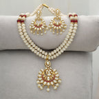 J Pearls Ishir Glowing Pearl Necklace Set