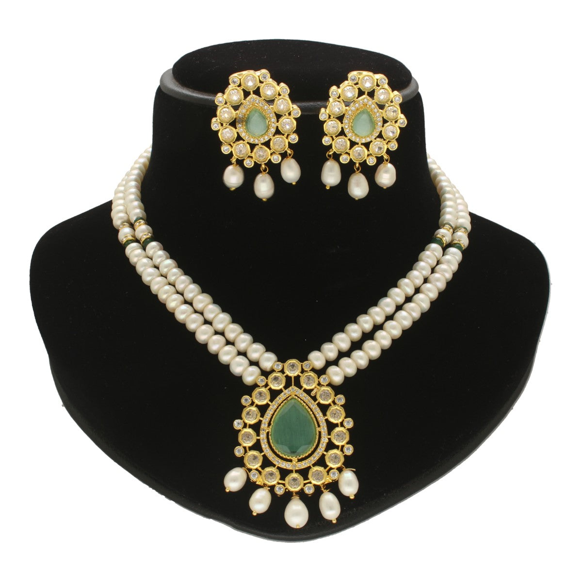 J Pearls Shalin Exquisite Pearl Necklace Set