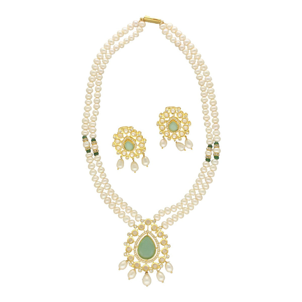 J Pearls Shalin Exquisite Pearl Necklace Set
