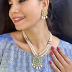 J Pearls Shalin Exquisite Pearl Necklace Set