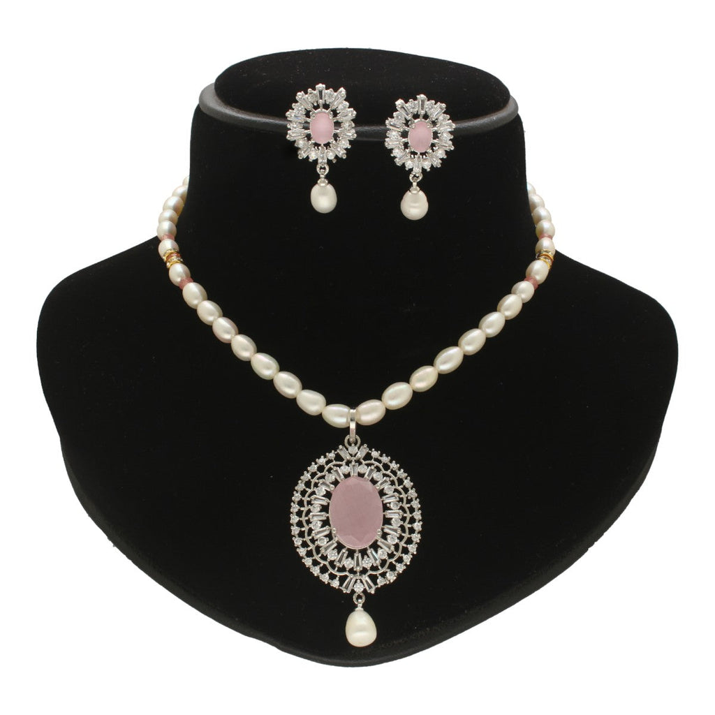 J Pearls Celestial Charm Pearl Necklace Set