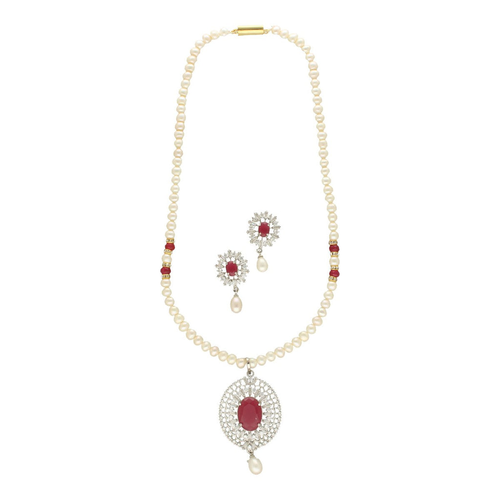 J Pearls Darsh Pearl Necklace Set