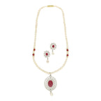 J Pearls Darsh Pearl Necklace Set